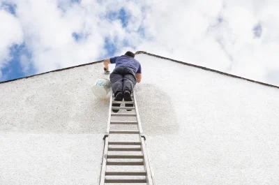 Peinture extérieure à Saint-Ouen-de-Sécherouvre — façades et ravalement